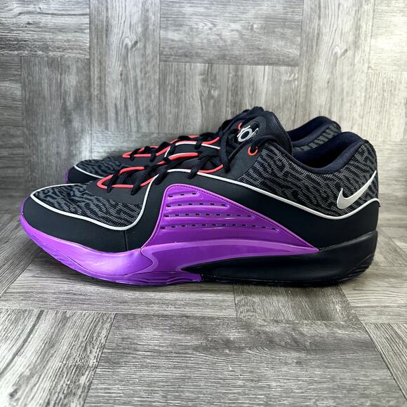 Nike KD 16 Kevin Durant Black Vivid Purple Basketball Shoes DV2917-002 Mens 18 main image 4